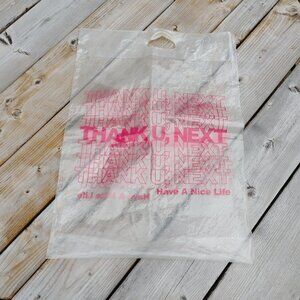 Ariana Grande Tour Merch Thank you Next Plastic Bag